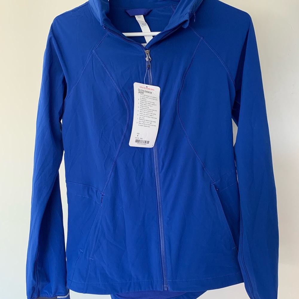 NWT- Go the Distance Lululemon Jacket
